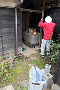 知多市 T様邸-エクステリアリフォーム施工中01