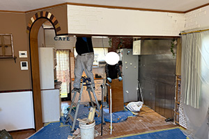 知多郡東浦町 K様邸-キッチンリフォーム施工中01