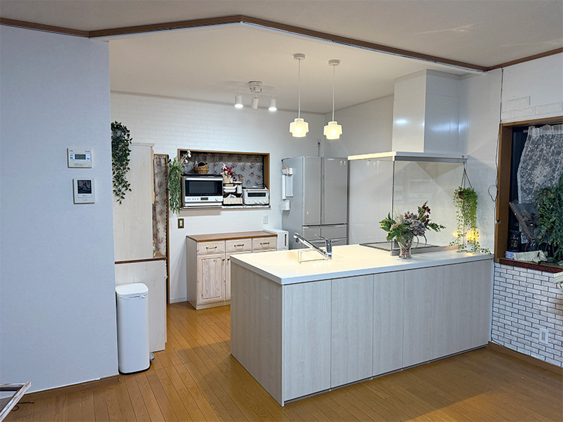 知多郡東浦町 K様邸-キッチンリフォーム施工後01