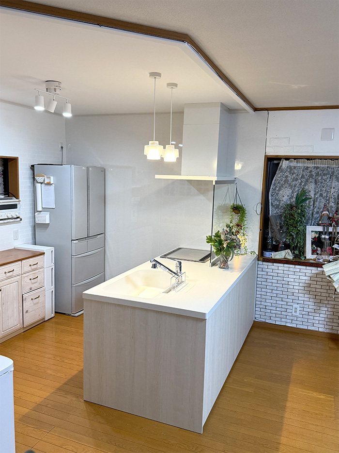 知多郡東浦町 K様邸-キッチンリフォーム施工後02