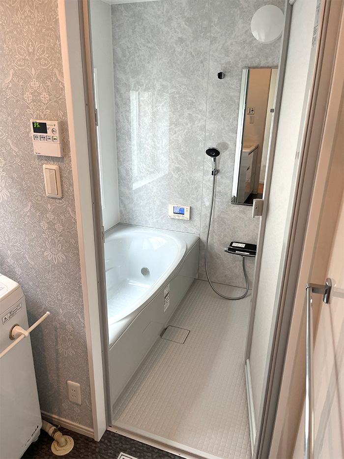 知多市 O様邸-バスルームリフォーム施工後01