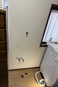 東海市 O様邸-洗面リフォーム施工中01