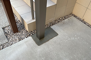 知多市 S様邸-エクステリアリフォーム施工中01