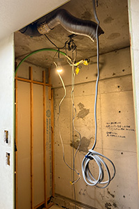 東海市 E様邸-バスルームリフォーム施工中02