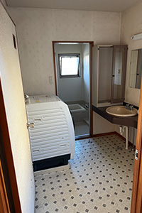 知多市 K様邸-洗面リフォーム施工前02