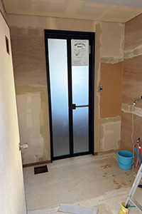 知多市 K様邸-洗面リフォーム施工中05