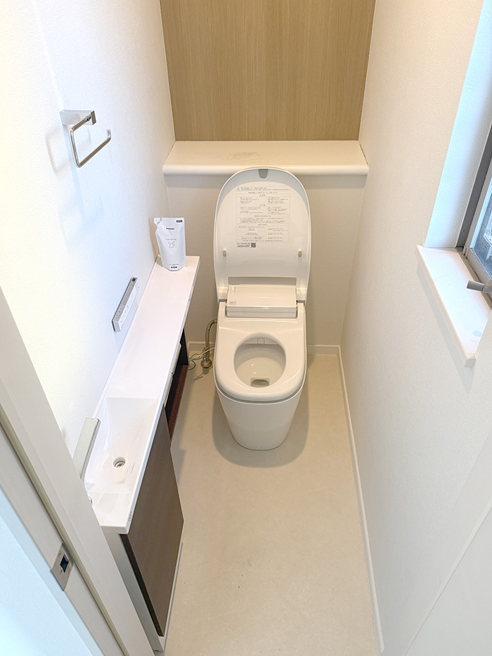 東海市 O様邸-トイレリフォーム施工後01