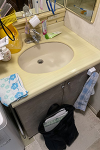 知多市 Y様邸-洗面リフォーム施工前02