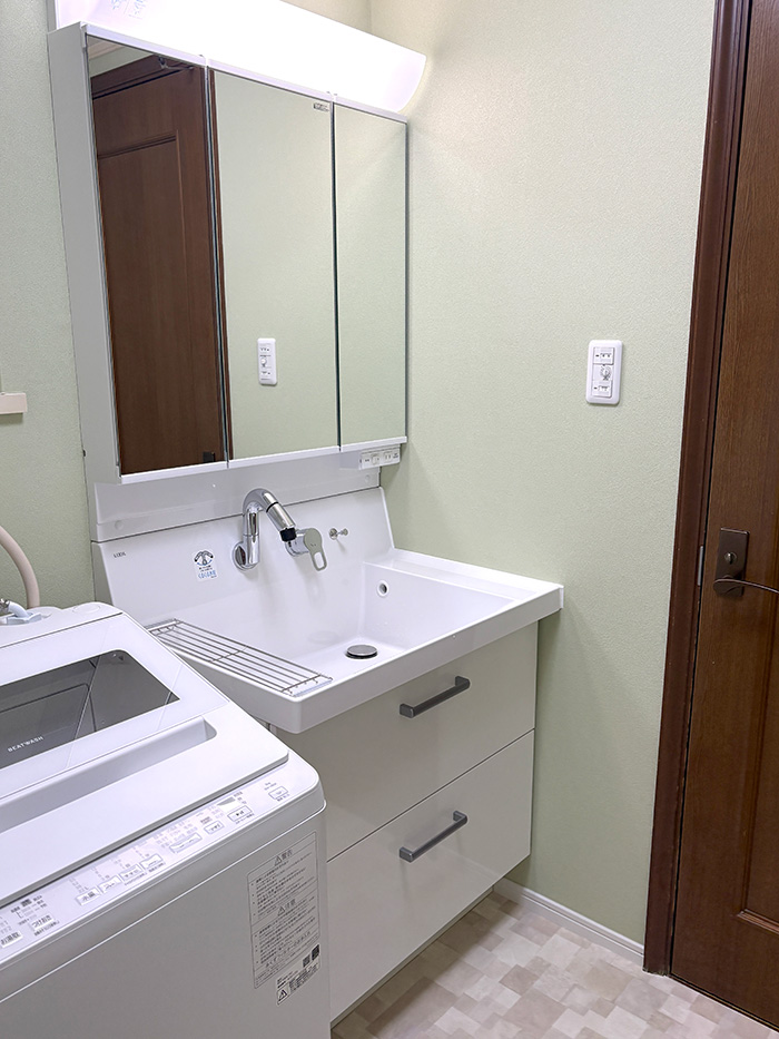 知多市 Y様邸-洗面リフォーム施工後05