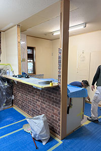 東海市 S様邸-キッチンリフォーム施工中01