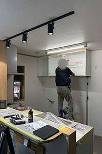 東海市 S様邸-キッチンリフォーム施工中03