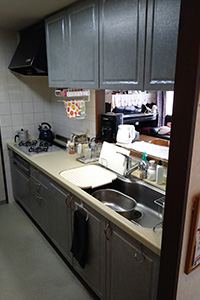 調布市 M様邸-キッチンリフォーム施工前01