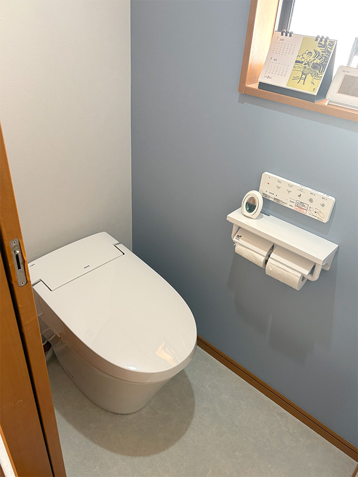 調布市 K様邸-トイレリフォーム施工後01