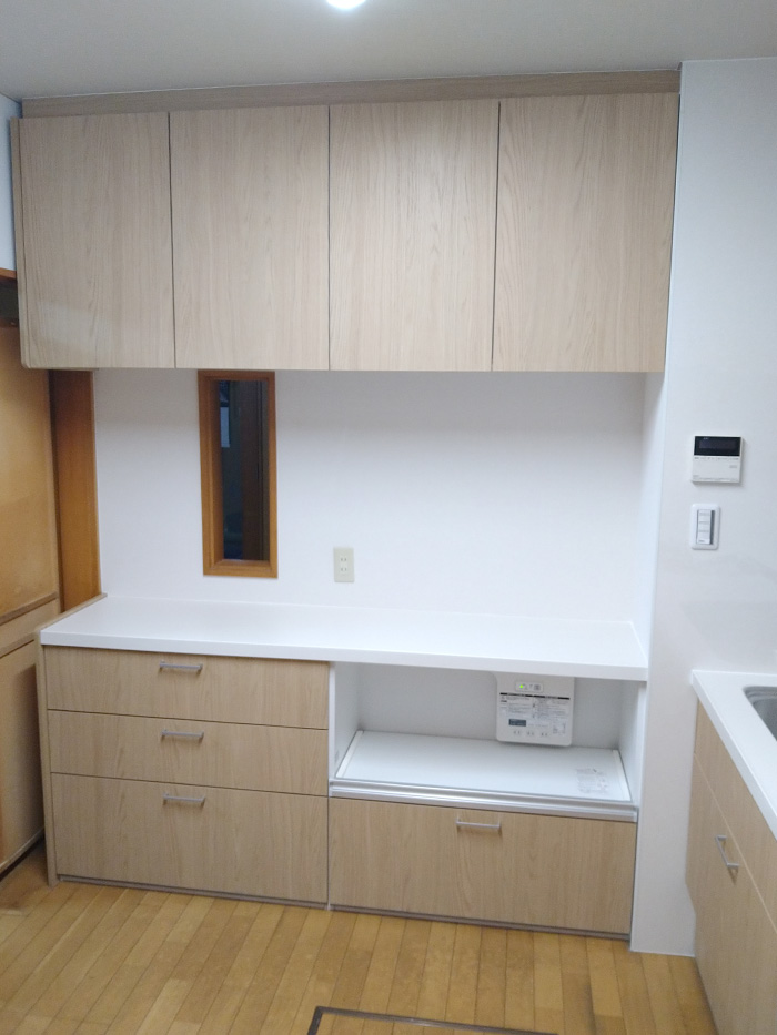調布市 K様邸-キッチンリフォーム施工後04