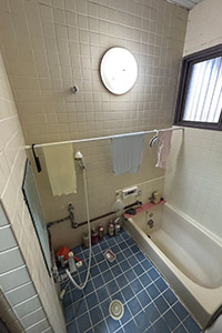 福井市 N様邸-バスルームリフォーム, 洗面リフォーム施工前02