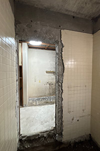 福井市 N様邸-バスルームリフォーム, 洗面リフォーム施工中06