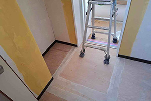 坂井市 T様邸-洗面リフォーム施工中04