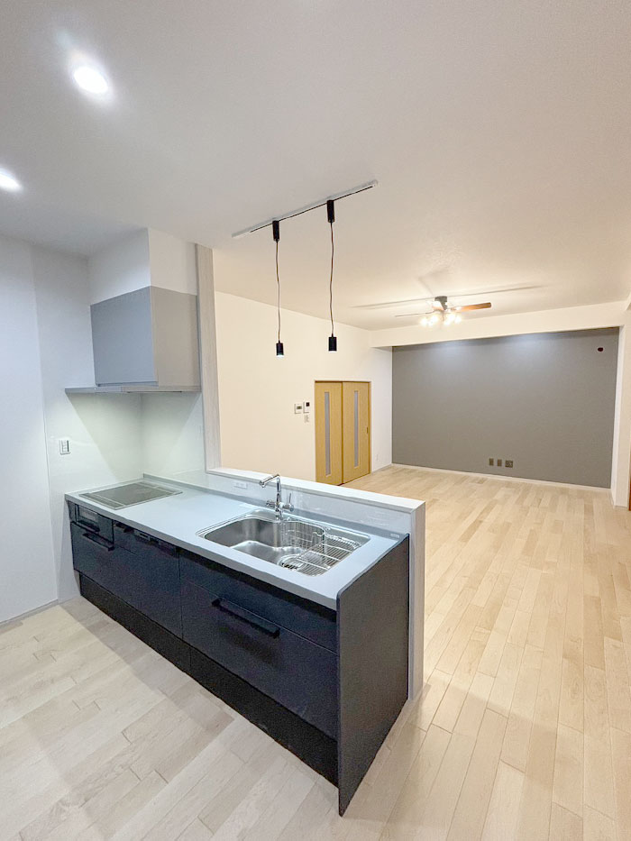 大野城市 T様邸-キッチンリフォーム施工後01