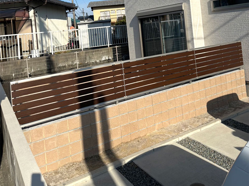 福岡市早良区 T様邸-エクステリアリフォーム施工後01