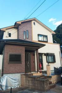 大野城市 M様邸-外壁・屋根リフォーム施工前01