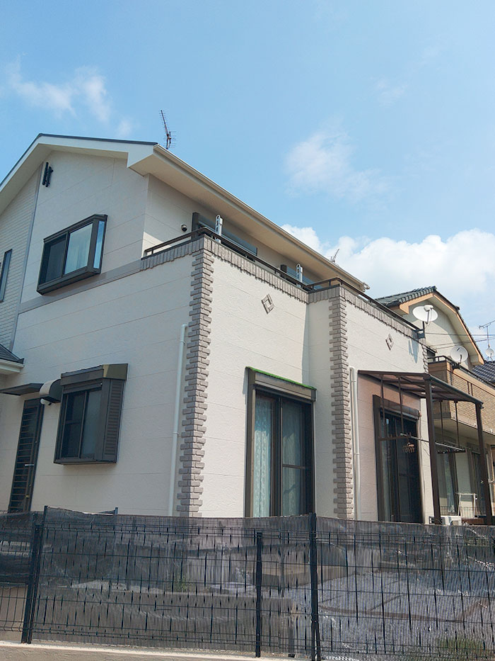 大野城市 M様邸-外壁・屋根リフォーム施工後02