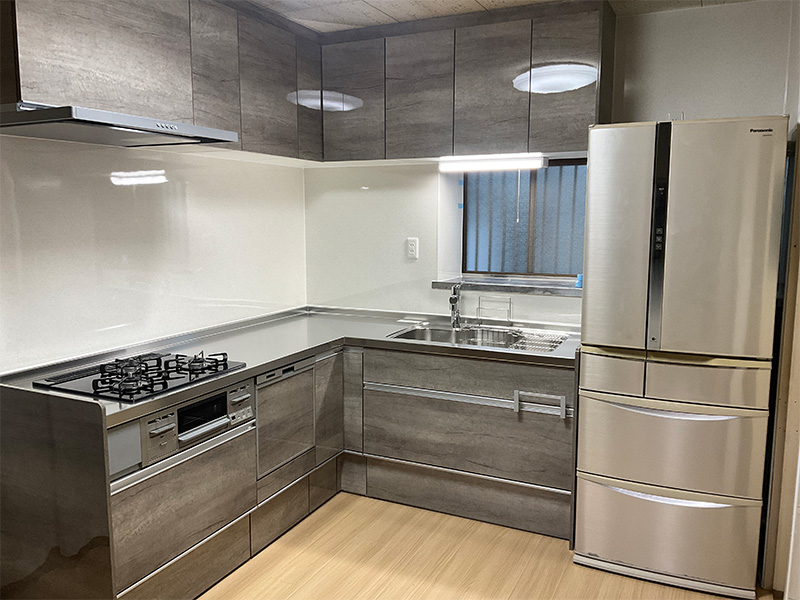 太宰府市 F様邸-キッチンリフォーム施工後01