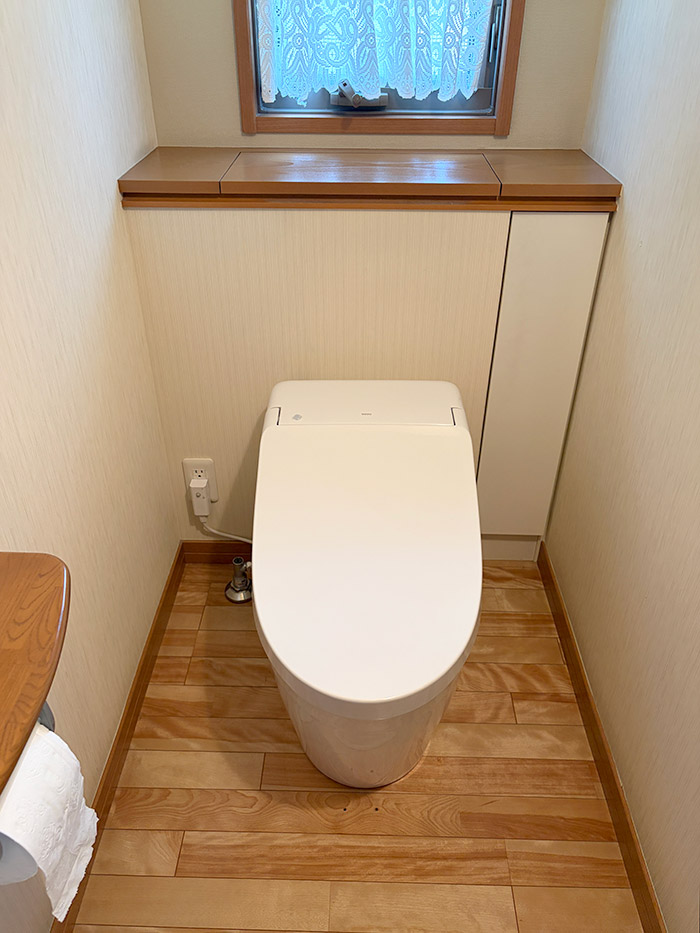 筑紫野市 T様邸-トイレリフォーム施工後01
