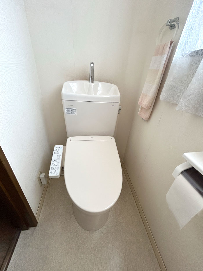 大野城市 H様邸-トイレリフォーム施工後01