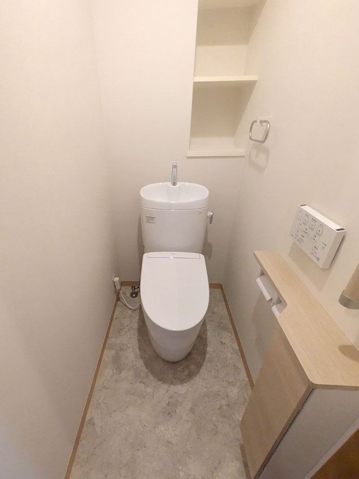 筑紫野市 I様邸-トイレリフォーム施工後01