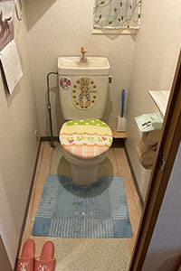 筑紫野市 I様邸-トイレリフォーム施工前01