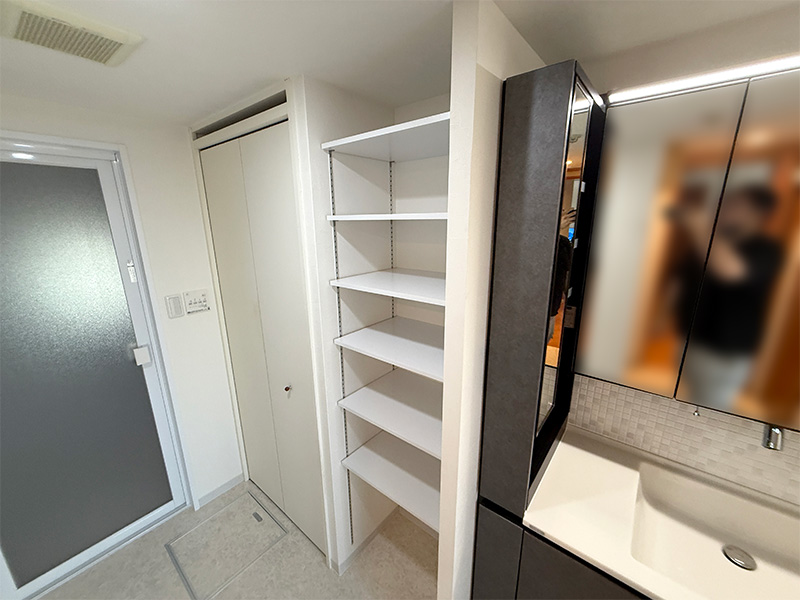 福岡市東区 M様邸-洗面リフォーム施工後02