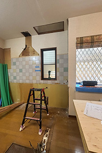 福岡市南区 T様邸-キッチンリフォーム施工中02