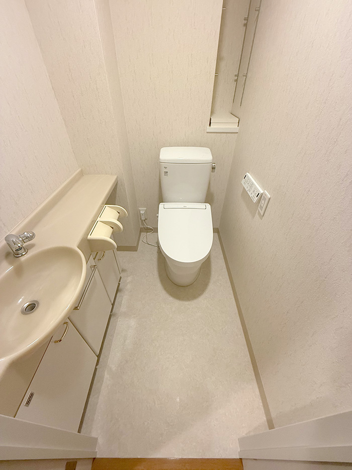 福岡市中央区 N様邸-トイレリフォーム施工後01