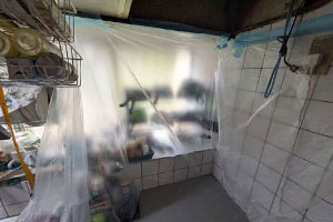 福岡市南区 S様邸-キッチンリフォーム施工中01