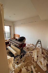 福岡市西区 U様邸-内装リフォーム施工中02
