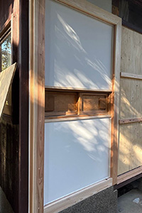 糸島市 H様邸-エクステリアリフォーム施工中02