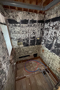 福岡市西区 M様邸-バスルームリフォーム施工中02