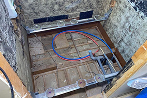 福岡市西区 M様邸-バスルームリフォーム施工中07