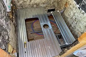 福岡市西区 M様邸-バスルームリフォーム施工中08