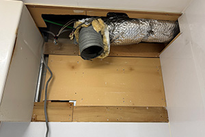 福岡市城南区 T様邸-キッチンリフォーム施工中01