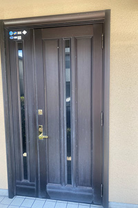 福岡市城南区 S様邸-玄関ドアリフォーム施工前01