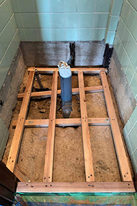 福岡市城南区 W様邸-トイレリフォーム施工中02