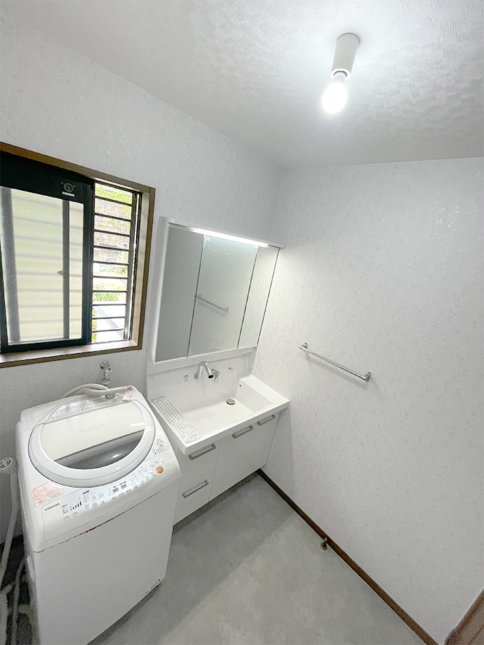 福岡市早良区 K様邸-洗面リフォーム施工後01