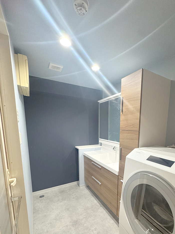 福岡市城南区 E様邸-洗面リフォーム, 内装リフォーム施工後01