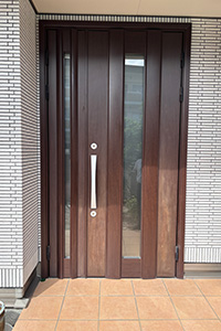 福岡市西区 M様邸-玄関ドアリフォーム施工前01