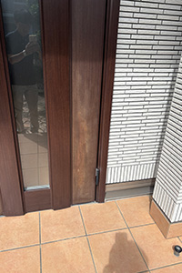 福岡市西区 M様邸-玄関ドアリフォーム施工前02