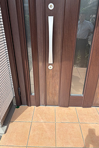 福岡市西区 M様邸-玄関ドアリフォーム施工前03