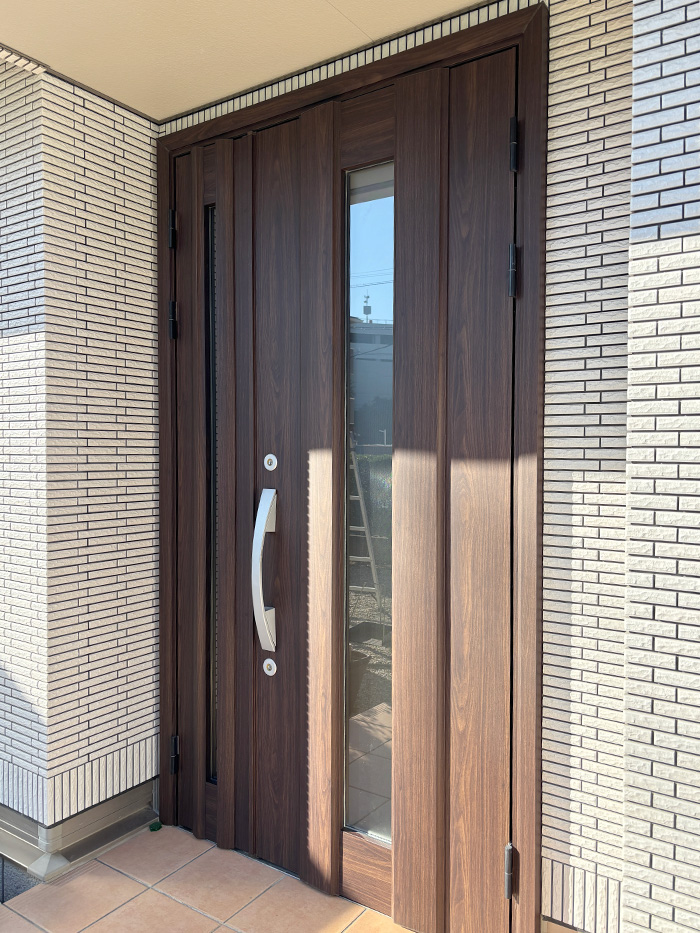 福岡市西区 M様邸-玄関ドアリフォーム施工後02