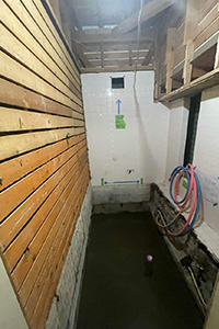 糸島市 K様邸-バスルームリフォーム施工中02