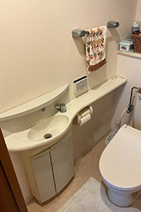 福岡市西区 Y様邸-トイレリフォーム施工前01